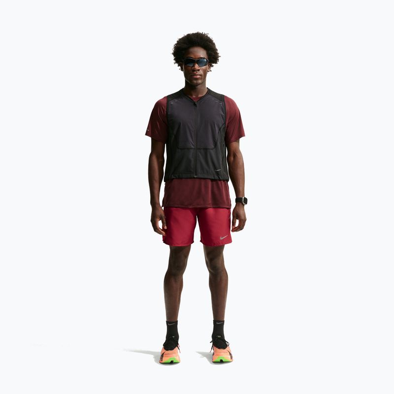 Шорти для бігу чоловічі Nike Miler tough red/sport red 2