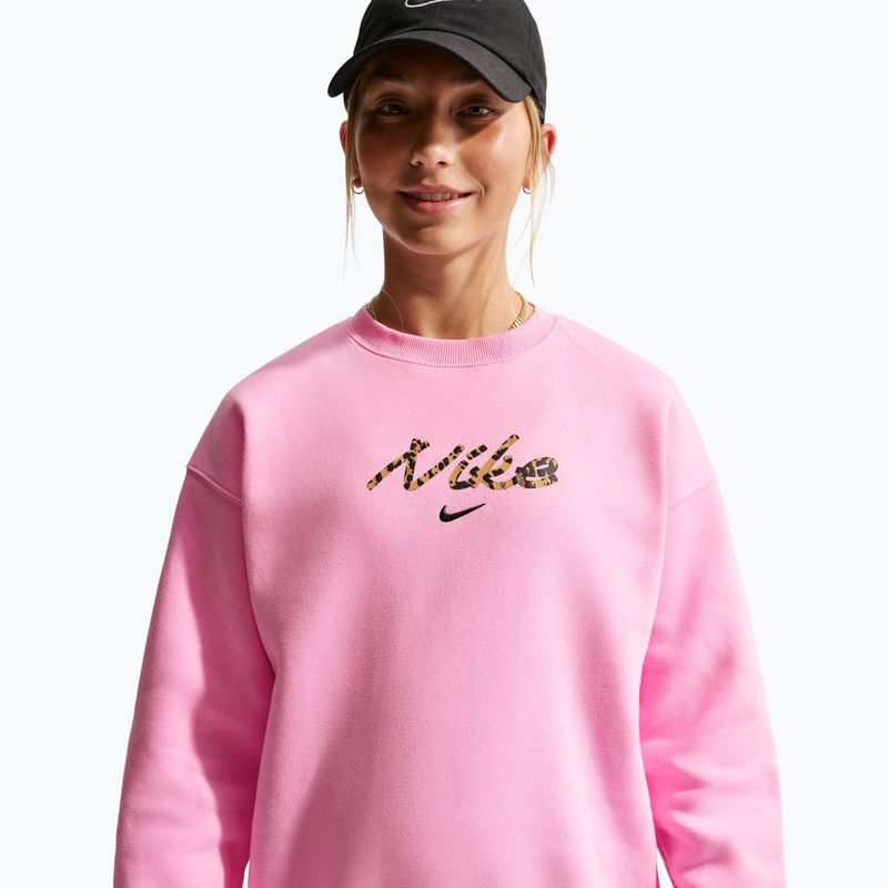 Кофта дитяча Nike Sportswear Studio pink rise 4