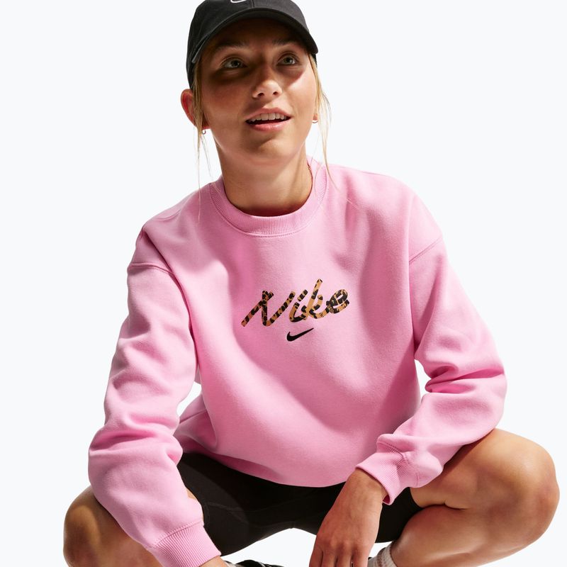 Кофта дитяча Nike Sportswear Studio pink rise 6