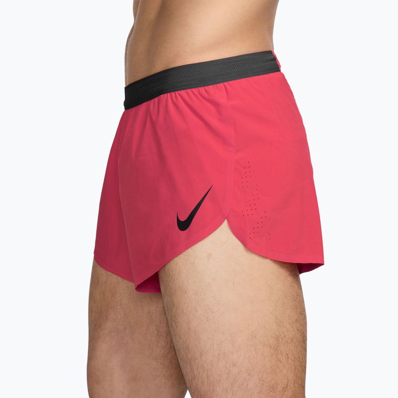 Шорти для бігу чоловічі Nike AeroSwift fusion red/black 3