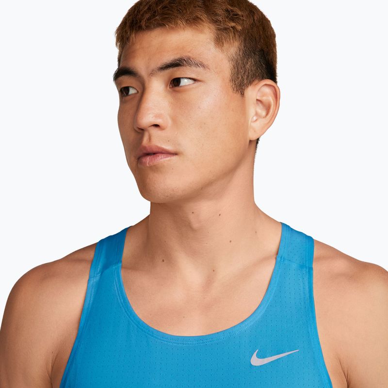 Футболка для бігу чоловіча Nike Fast Dri-Fit light current blue 3