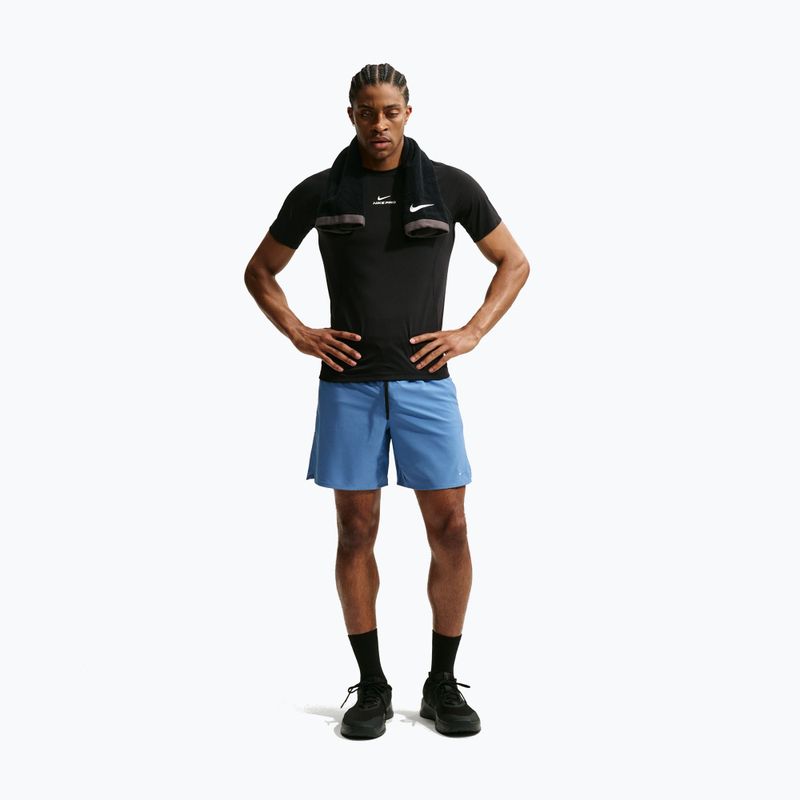 Шорти для тренувань чоловічі Nike Unlimited indigo storm/black/indigo storm 2