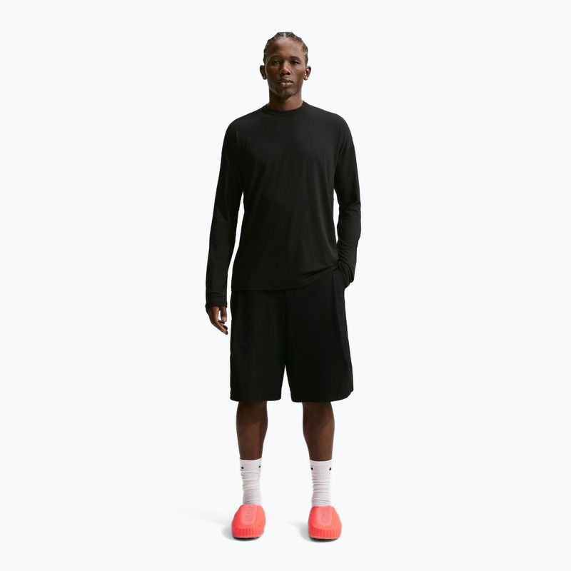 Лонгслів чоловічий Nike 24.7 ImpossiblySoft Light black/black/dark smoke grey 2