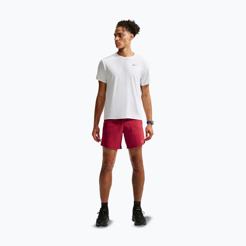Шорти для бігу чоловічі Nike Stride Dri-Fit 2in1 7" tough red 2