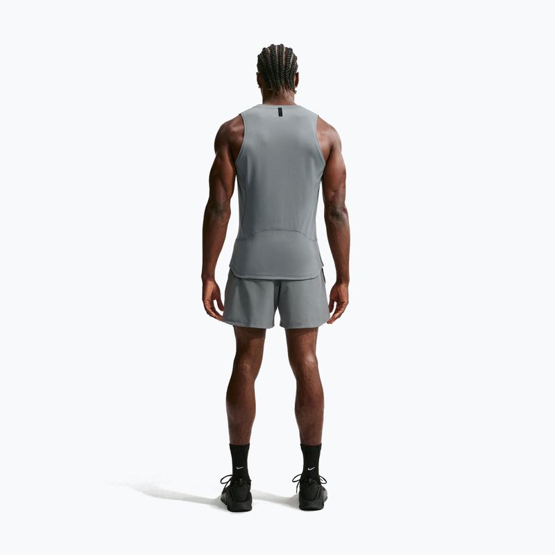 Футболка для тренувань чоловіча Nike Pro smoke grey/black 2