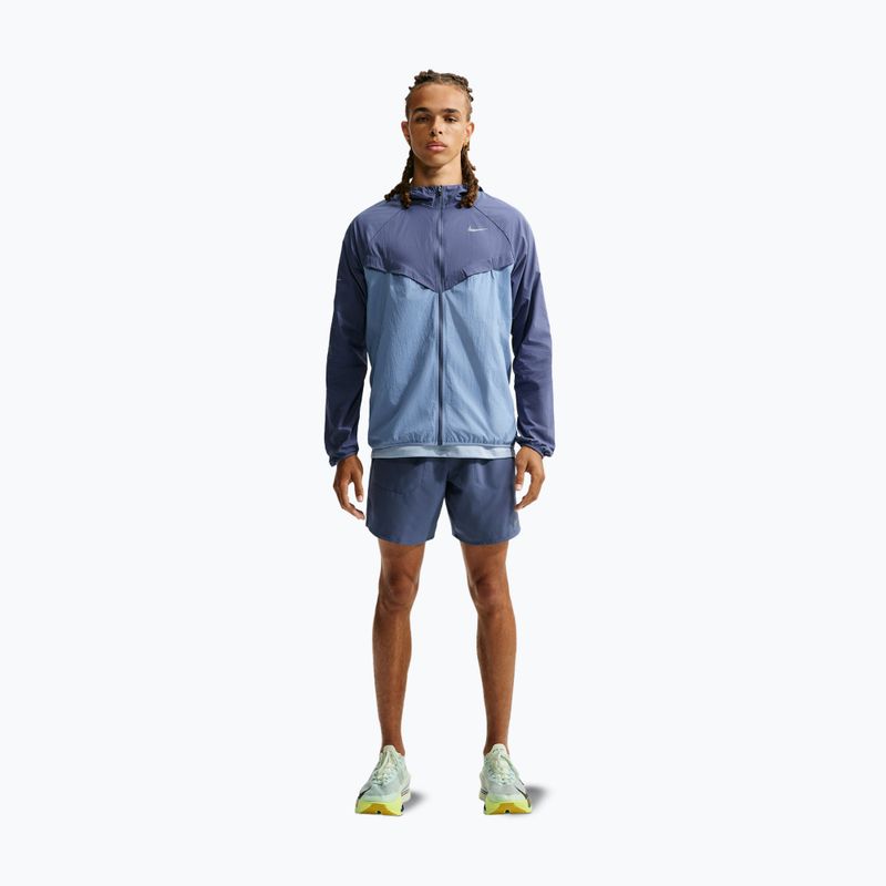 Шорти для бігу чоловічі Nike Stride Dri-Fit Brief-Lined 7" diffused blue 2