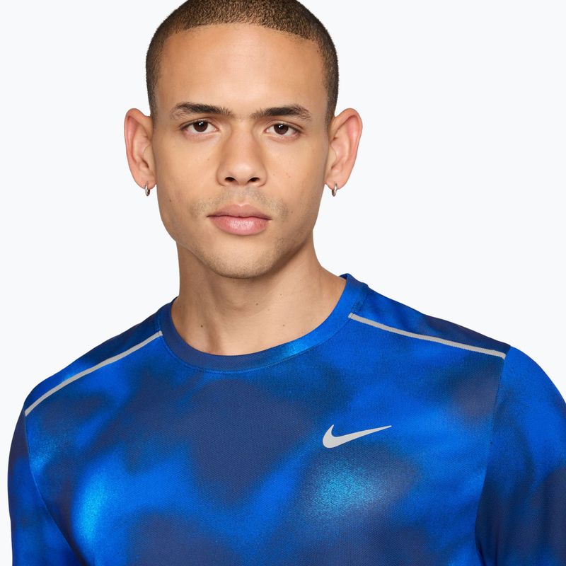 Футболка для бігу чоловіча Nike Miler midnight navy 3