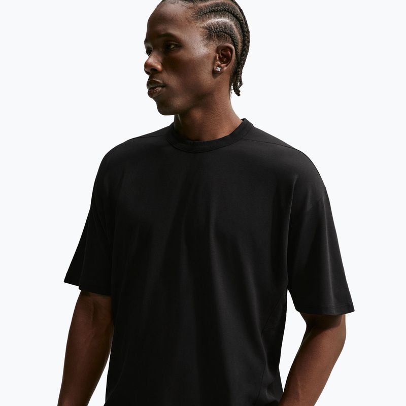 Футболка для тренувань чоловіча Nike 24.7 ImpossiblySoft Light black/black/dark smoke grey 3