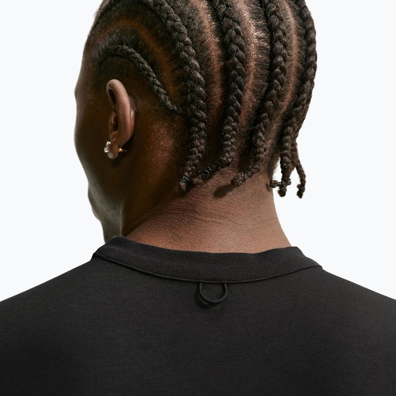 Футболка для тренувань чоловіча Nike 24.7 ImpossiblySoft Light black/black/dark smoke grey 5