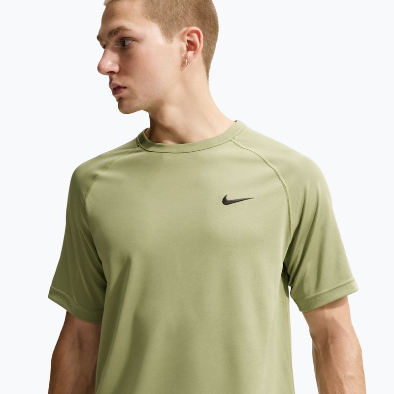Футболка для тренувань чоловіча Nike Flex dusty olive/black 4