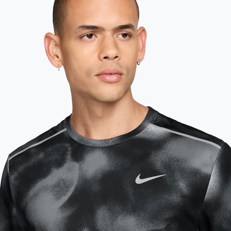 Футболка для бігу чоловіча Nike Miler black 3