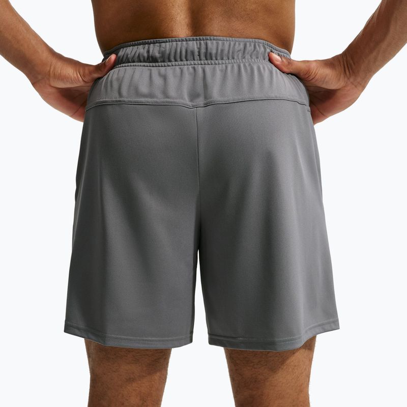 Шорти для тренувань чоловічі Nike Flex smoke grey/black 4