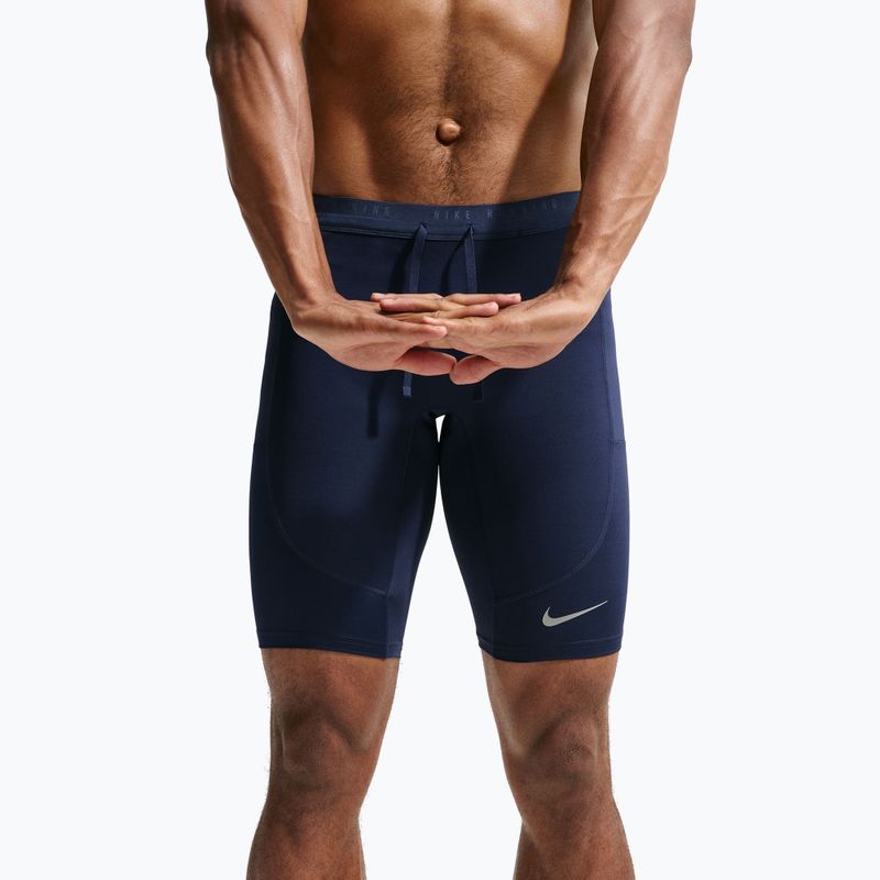 Шорти для бігу чоловічі Nike Stride midnight navy 5