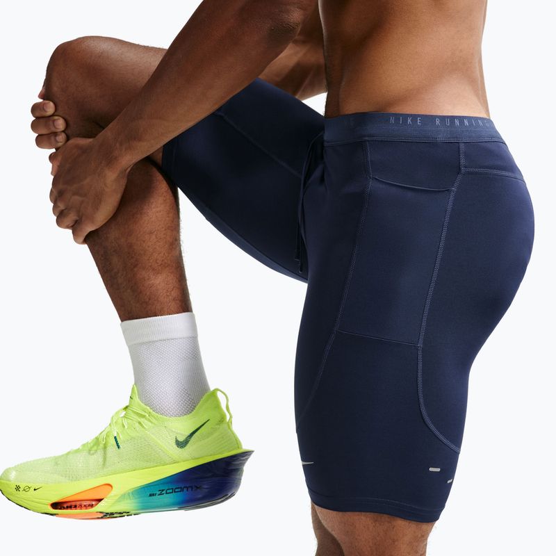 Шорти для бігу чоловічі Nike Stride midnight navy 6