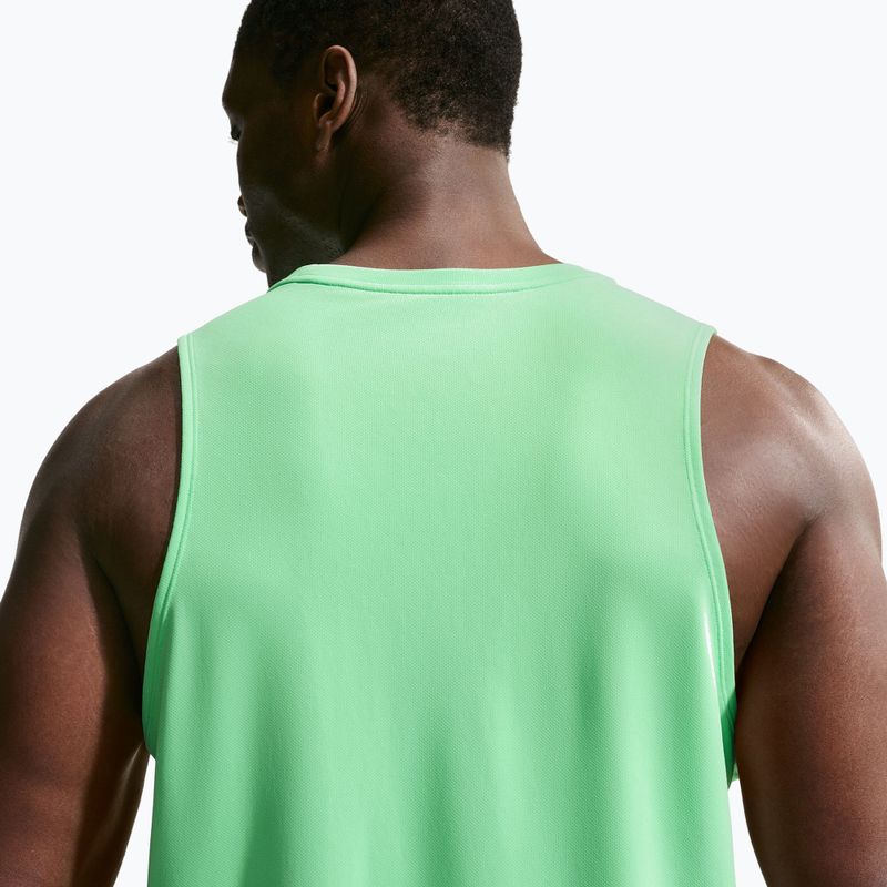 Футболка для бігу чоловіча Nike Miler illusion green 6