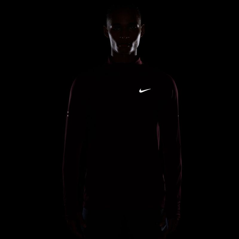 Кофта для бігу чоловіча Nike Stride 1/4 Zip Dri-Fit tough red 7