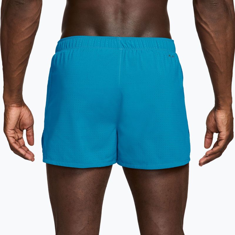 Шорти для бігу чоловічі Nike Fast light current blue/black 2