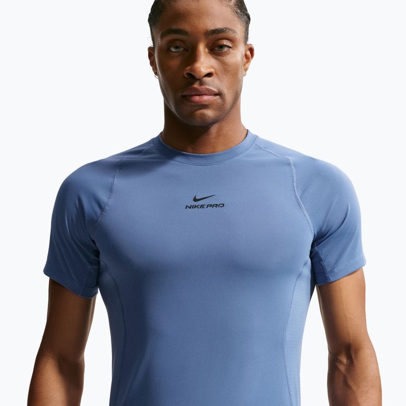 Футболка для тренувань чоловіча Nike Pro Training indigo storm/black 4