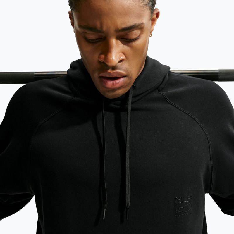 Кофта тренувальна чоловіча Nike N.A.C. black/black 5