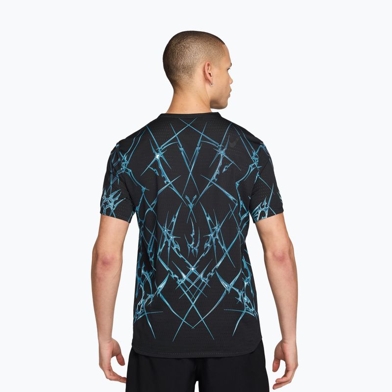 Футболка для бігу чоловіча Nike AeroSwift black/white 2