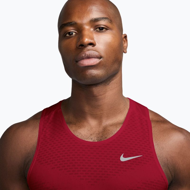 Футболка для бігу чоловіча Nike Stride tough red 3