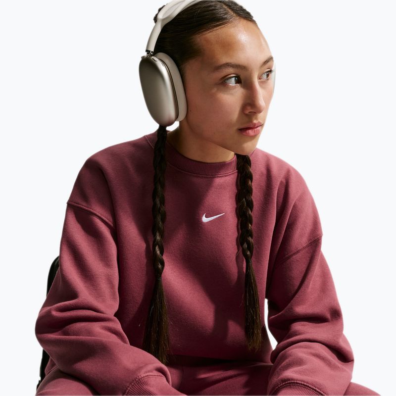 Кофта дитяча Nike Sportswear Studio pink smoke/white 6