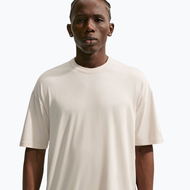 Футболка для тренувань чоловіча Nike 24.7 ImpossiblySoft Light light orewood brown/sail/lilght iron ore 3