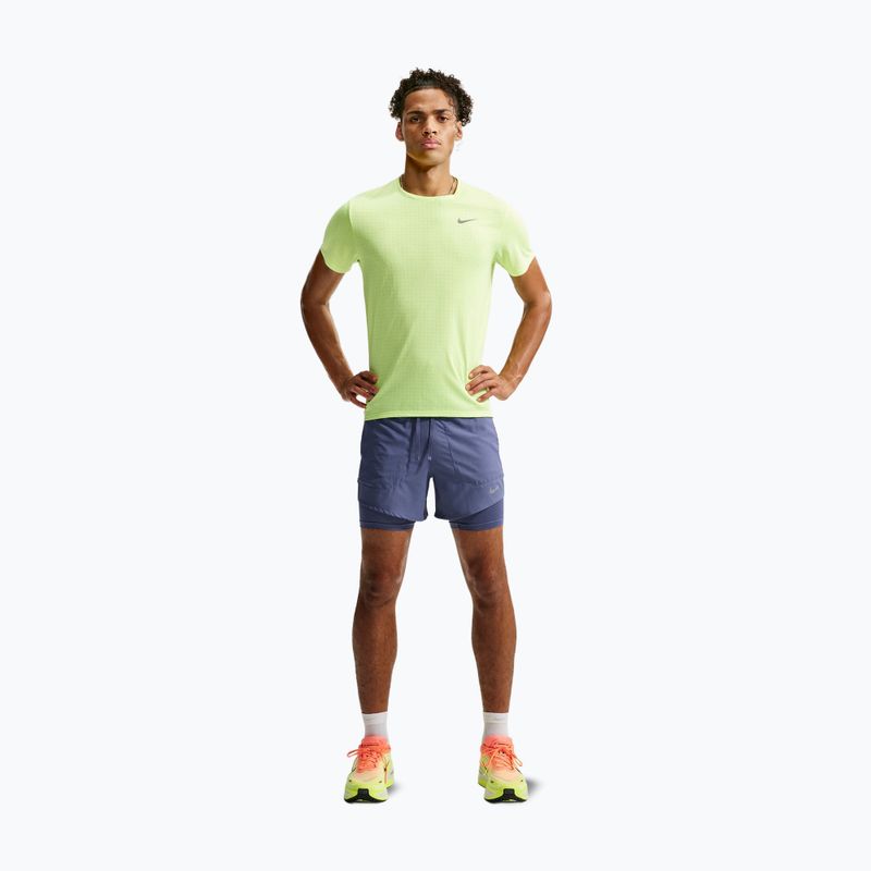 Шорти для бігу чоловічі Nike Stride diffused blue 2
