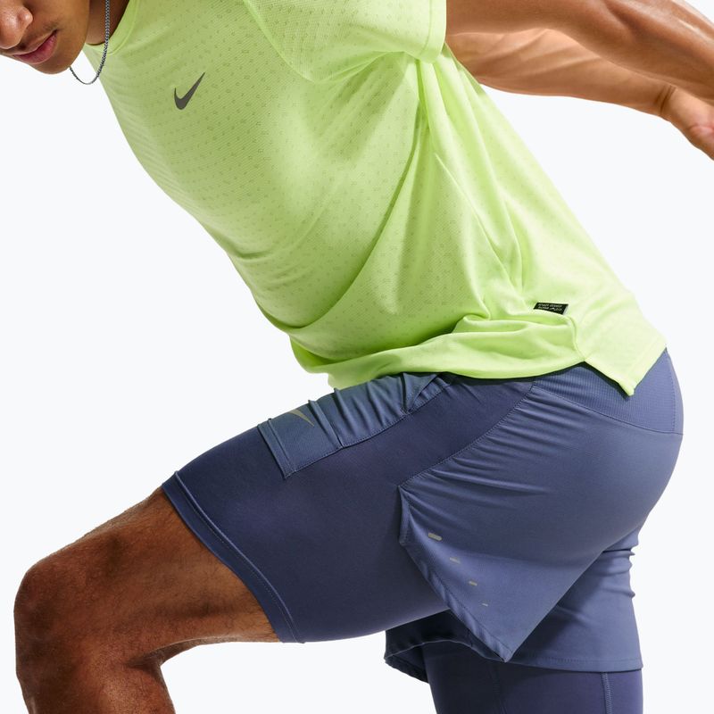 Шорти для бігу чоловічі Nike Stride diffused blue 4