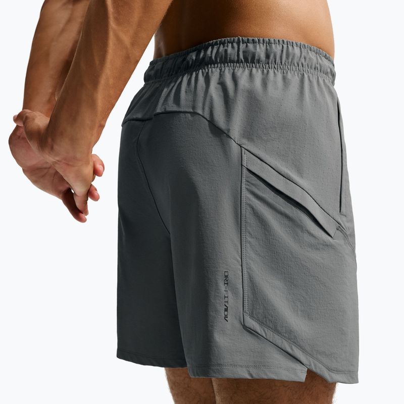 Шорти для тренувань чоловічі Nike Pro Training smoke grey/smoke grey/black 4