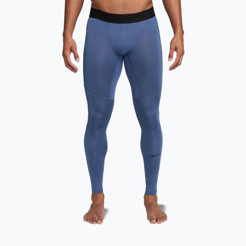 Легінси чоловічі Nike Pro indigo storm/black