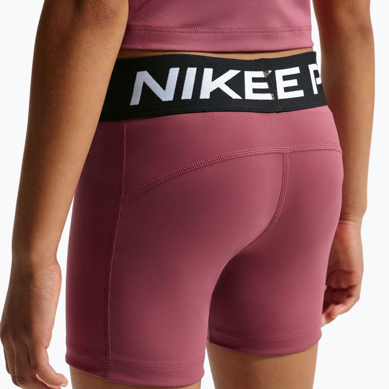 Шорти дитячі Nike Pro pink smoke/white 6