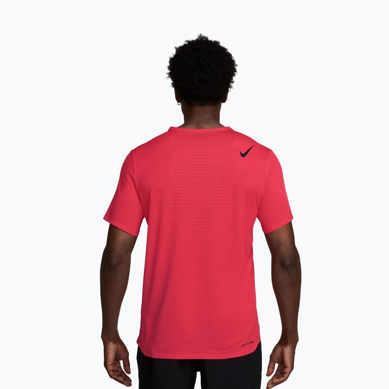 Футболка для бігу чоловіча Nike AeroSwift fusion red/black 2
