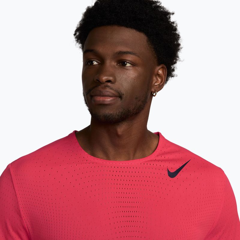Футболка для бігу чоловіча Nike AeroSwift fusion red/black 3