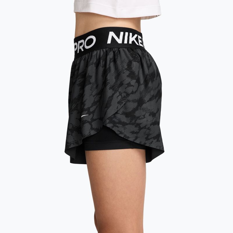 Шорти дитячі Nike Pro black/white 3