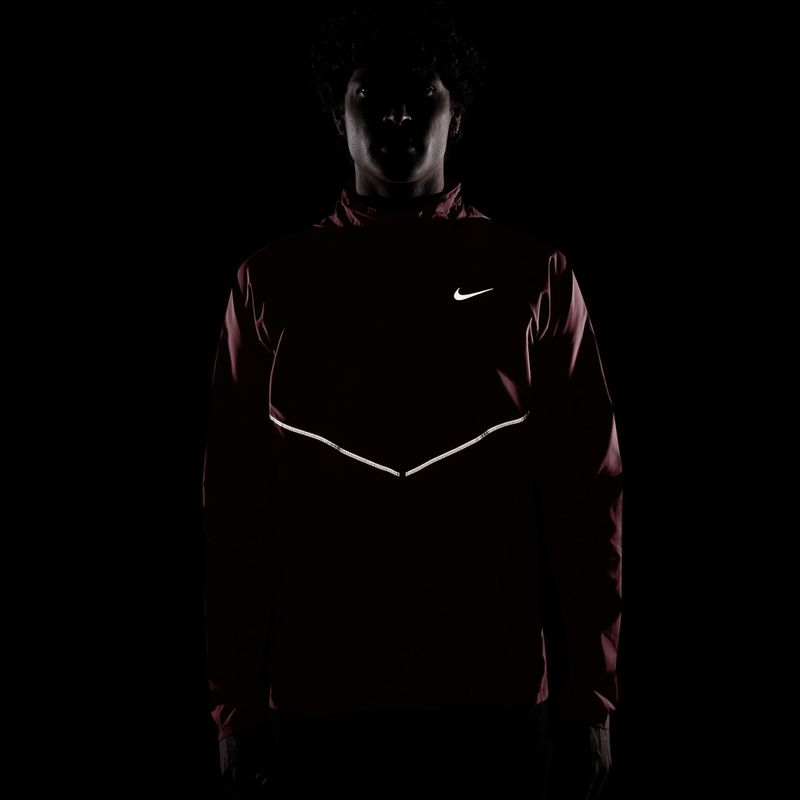 Куртка для бігу чоловіча Nike Miler tough red/tough red 8