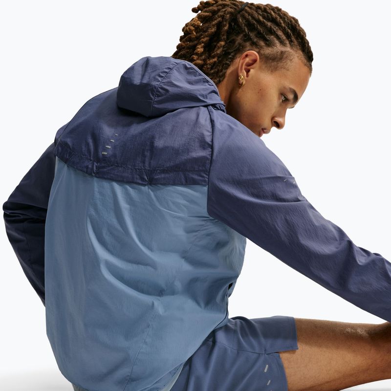 Куртка для бігу чоловіча Nike Stride diffused blue/work blue 5