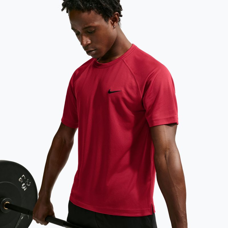 Футболка для тренувань чоловіча Nike Flex tough red/black 6