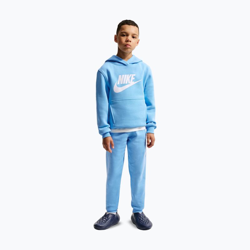 Кофта дитяча Nike Sportswear Club Fleece football blue/white 7