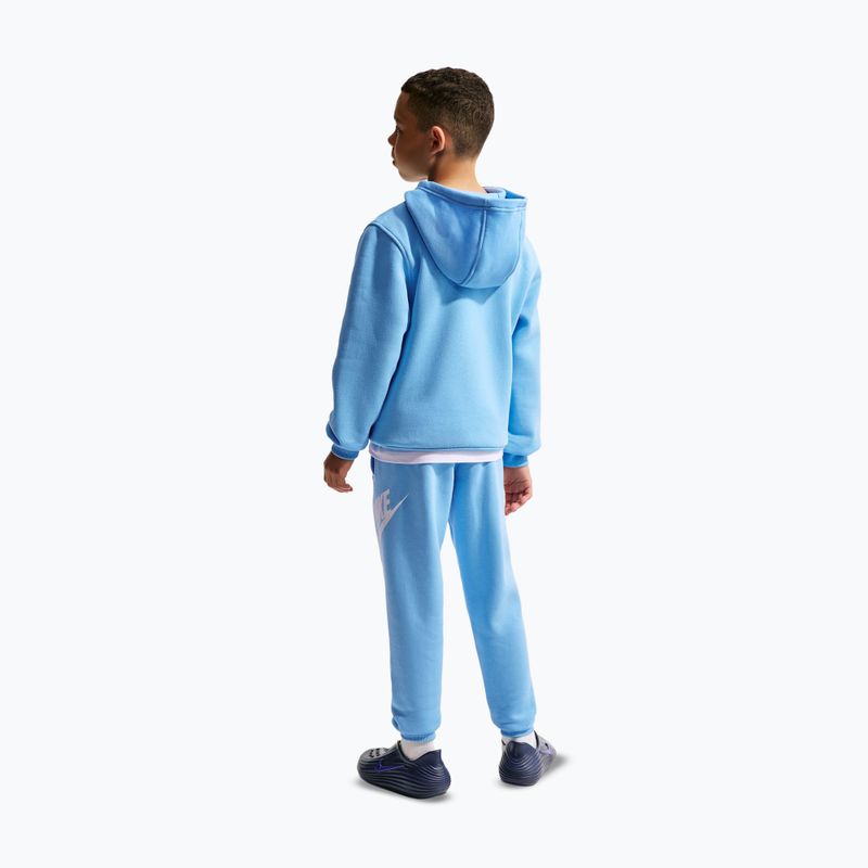 Кофта дитяча Nike Sportswear Club Fleece football blue/white 3