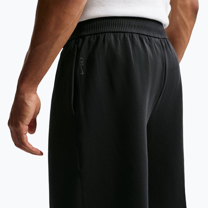 Шорти для тренувань чоловічі Nike 24.7 ImpossiblySoft black/black/dark smoke grey 4