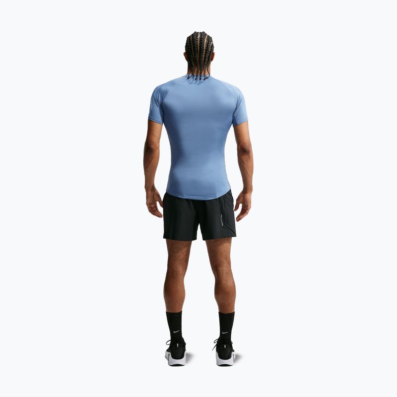 Футболка для тренувань чоловіча Nike Pro indigo storm/black 2