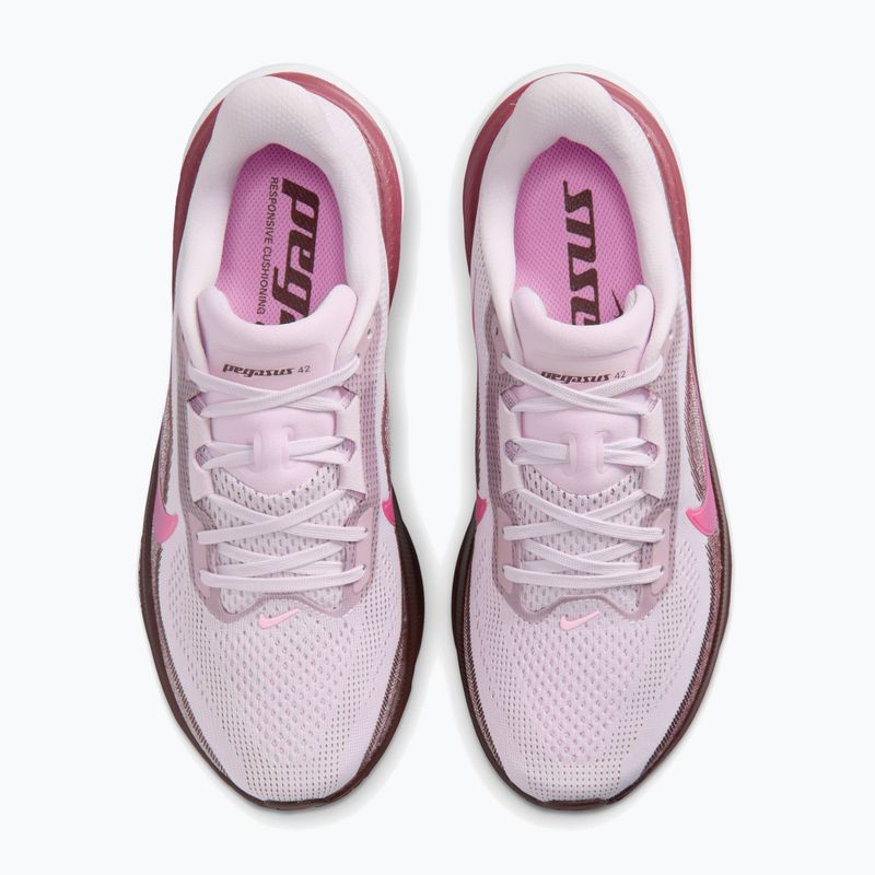 Кросівки для бігу жіночі Nike Pegasus 42 bleached lilac/mystic dates/pink rise 5