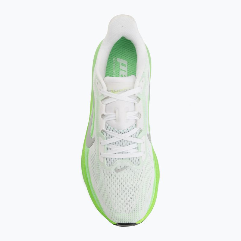 Кросівки для бігу жіночі Nike Pegasus 42 white/green strike/metallic silver 5