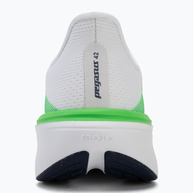 Кросівки для бігу чоловічі Nike Pegasus 42 white/green spark/midnight navy 6