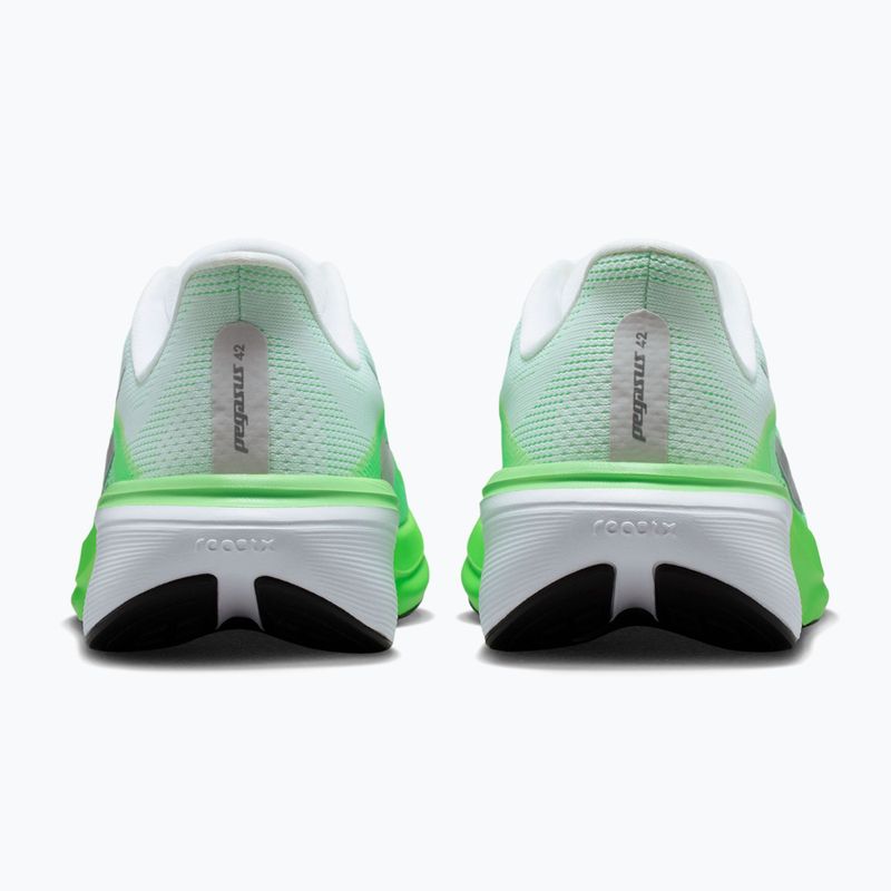 Кросівки для бігу жіночі Nike Pegasus 42 white/green strike/metallic silver 6