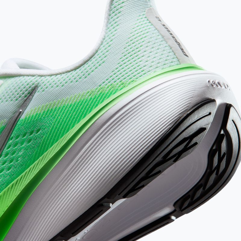Кросівки для бігу жіночі Nike Pegasus 42 white/green strike/metallic silver 8