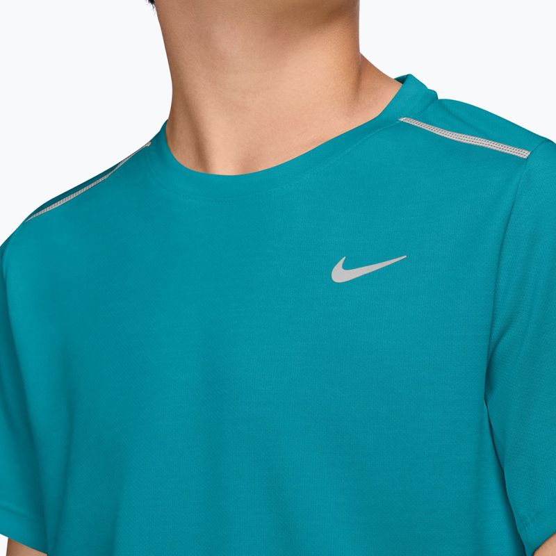 Футболка дитяча Nike Miler bright spruce/energy/heather 3