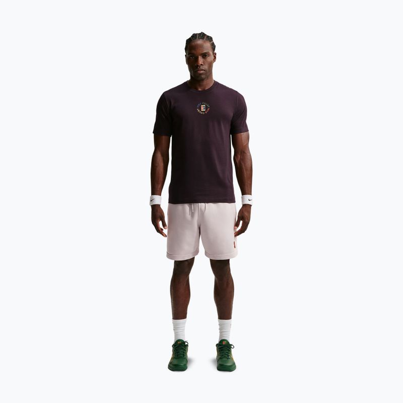 Футболка поло Nike Court Dri-Fit Burgundy Ash 2