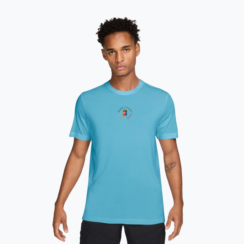 Футболка поло Nike Court Dri-Fit Blue Gaze